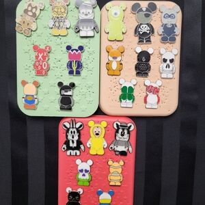 VINYLMATION Disney Trading Pin Lot (22 Pins), Nemo, Tigger, Woody, Mickey++